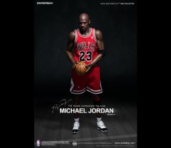 画像4: NBA マイケル・ジョーダン I'M Legend #23”　シカゴ・ブルズ ロード・ジャージ版　エンターベイ