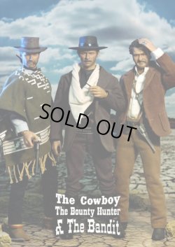画像1: 1/6　The Cowboy, The Bounty Hunter and The Bandit - Complete Trio フィギュア　フルセット３体　*予約　