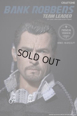 画像7: CRAFTONE　1/6　“Bank Robbers” - チームリーダー　豪華版　2ヘッド＆2体セット　フィギュア　005A　*お取り寄せ