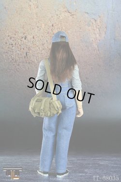 画像3: TTL　1/6　女性 デニム オーバーオール セット