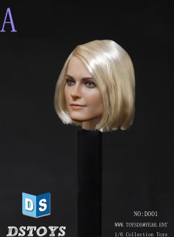画像2: DSTOYS　1/6　女性ヘッド　D-001　【A/B】　*お取り寄せ