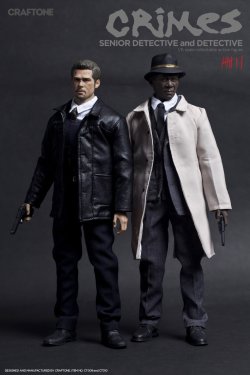 画像10: CRAFTONE　1/6　CRIMES - Senior Detective　セブン　モーガン・フリーマン似　フィギュア　CT009