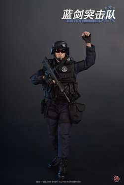 画像1: Soldier Story 1/6 Blue Steel Commandos SWAT 1/6 ブルー スチール コマンド フィギュア SS099 *お取り寄せ