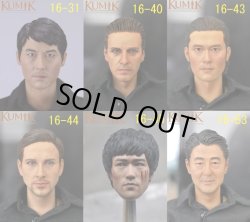 画像1: Kumik　1/6　メンズヘッド　#16-31/16-40/16-43/16-44/16-45/16-53　*予約