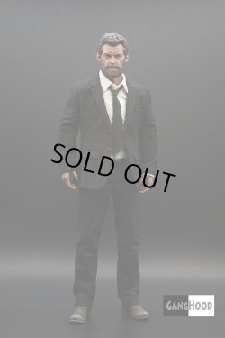 画像2: GangHood 1/6  ブラック スーツ セット forGanghood 1.0 Muscular Body  *予約