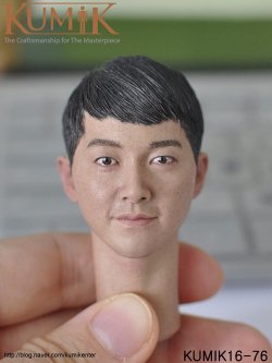 画像5: Kumik　1/6　メンズヘッド　#16-75/ 16-76/16-77/16-78　*お取り寄せ