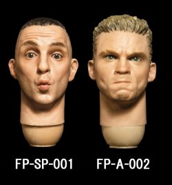 画像1: Facepoolfigure  1/6  男性 表情 ヘッド （FP-SP-001/FP-A-002） *お取り寄せ