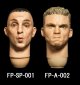 Facepoolfigure  1/6  男性 表情 ヘッド （FP-SP-001/FP-A-002） *お取り寄せ