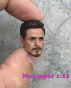 画像1: Manipple  1/12  トニー  Head Sculpt （MP02）　*お取り寄せ