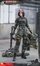 FLAGSET 1/6 中国人民武装警察部隊 雪豹突撃隊 女性 スナイパー アクションフィギュア FS-73021 *お取り寄せ