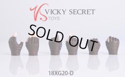 画像8: VSTOYS 1/6 女性フィギュア用 グローブ ハンド セット 2.0 4種 TBLeague Phicen 18XG20 *お取り寄せ