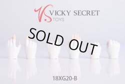 画像4: VSTOYS 1/6 女性フィギュア用 グローブ ハンド セット 2.0 4種 TBLeague Phicen 18XG20 *お取り寄せ