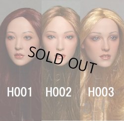 画像1: HOT STUFF 1/6 女性ヘッド H001 H002 H003 *お取り寄せ