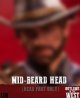 LIMTOYS 1/6 THE GUNSLINGER  Mid-beard head sculpt ヘッド LIM008B  *お取り寄せ