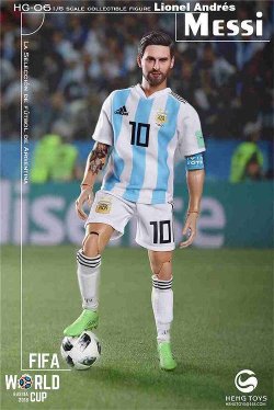 画像1: HENG TOYS 1/6 World Cup 2018 Messi アクションフィギュア HG-06 *お取り寄せ