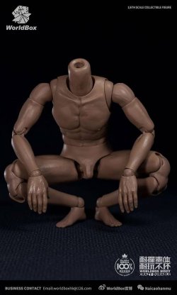画像5: World Box 1/6 デュラブル男性素体 スリム ボディ ヘッドなし AT020 *お取り寄せ 