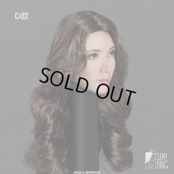 画像13: StarKingToys 1/6 SK001 アジア女性ヘッド 5種 * お取り寄せ