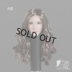 画像2: StarKingToys 1/6 SK001 アジア女性ヘッド 5種 * お取り寄せ