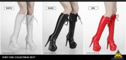 画像3: Flirty Girl 1/6 女性 ファッション ブーツ 9種 FGC2019-17-18-19-20-21-22-23-24-25 *予約