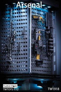 画像14: TWTOYS 1/6 1/12 武器庫 メタル アーセナル ライトアップ機能 Arsenal 2種 TW1917 TW1918 *お取り寄せ