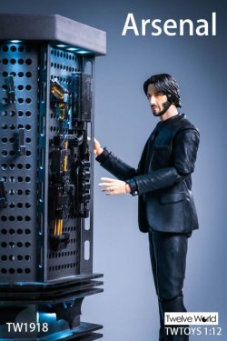 画像16: TWTOYS 1/6 1/12 武器庫 メタル アーセナル ライトアップ機能 Arsenal 2種 TW1917 TW1918 *お取り寄せ