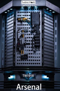 画像13: TWTOYS 1/6 1/12 武器庫 メタル アーセナル ライトアップ機能 Arsenal 2種 TW1917 TW1918 *お取り寄せ