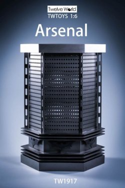 画像3: TWTOYS 1/6 1/12 武器庫 メタル アーセナル ライトアップ機能 Arsenal 2種 TW1917 TW1918 *お取り寄せ