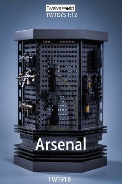 画像17: TWTOYS 1/6 1/12 武器庫 メタル アーセナル ライトアップ機能 Arsenal 2種 TW1917 TW1918 *お取り寄せ