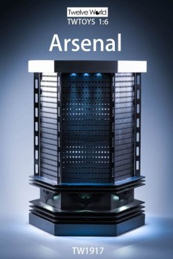 画像2: TWTOYS 1/6 1/12 武器庫 メタル アーセナル ライトアップ機能 Arsenal 2種 TW1917 TW1918 *お取り寄せ