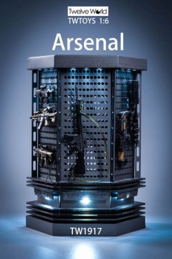 画像7: TWTOYS 1/6 1/12 武器庫 メタル アーセナル ライトアップ機能 Arsenal 2種 TW1917 TW1918 *お取り寄せ