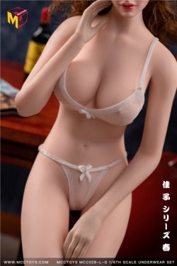 画像14: MCCTOYS 1/6 MCC028 レース ブラ＆ショーツ ランジェリー 下着 ミドルバスト用 ラージバスト用 TBLeague Phicen *お取り寄せ