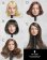 画像1: Facepoolfigure 1/6 女性ヘッド 表情 ユニーク 5種 FP-C-002 *お取り寄せ (1)