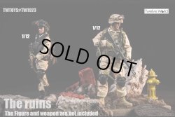 画像9: TWTOYS 1/6 1/12 消防栓廃墟シーン The Ruins ジオラマ TW1923 *お取り寄せ