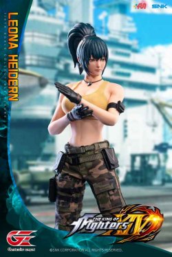 画像3: Genesis Group EMEN 1/6 KOF14 レオナ 拳皇 ザ・キング・オブ・ファイターズ Leona アクションフィギュア KOF-LO01 *お取り寄せ