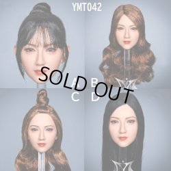 画像1: YMTOYS 1/6 YMT042 女性ヘッド Ruyi 4種 *お取り寄せ