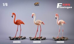 画像1: JxK Studio 1/6 フラミンゴ スタチュー 3種 JKX036 JXK036 *お取り寄せ 