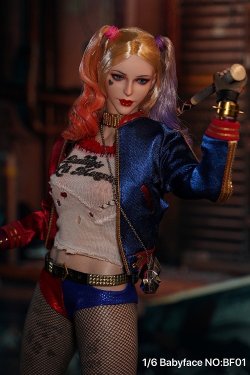 画像5: Babyface 1/6 女性ヘッド Female Joker BF01 *お取り寄せ