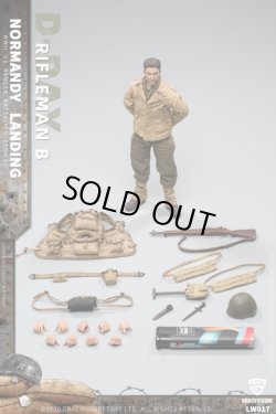 画像17: Crazy Figure 1/12 WWII U.S.アーミー D-Day レンジャー大隊 ノルマンディー上陸作戦 アクションフィギュア 8体 ≪各種別売り≫ LW011-LW018 *予約