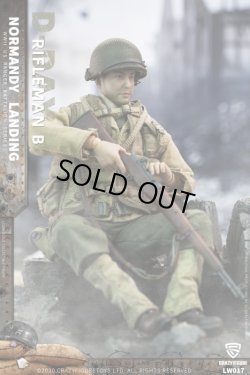 画像16: Crazy Figure 1/12 WWII U.S.アーミー D-Day レンジャー大隊 ノルマンディー上陸作戦 アクションフィギュア 8体 ≪各種別売り≫ LW011-LW018 *予約