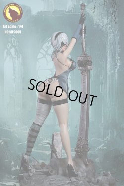 画像9: MOONLIGHT STUDIO 1/4 セクシー女性サイボーグ キャミソールスタイル スタチュー MLS005 *予約