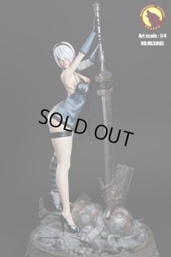 画像12: MOONLIGHT STUDIO 1/4 セクシー女性サイボーグ キャミソールスタイル スタチュー MLS005 *予約