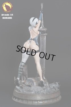 画像5: MOONLIGHT STUDIO 1/4 セクシー女性サイボーグ キャミソールスタイル スタチュー MLS005 *予約