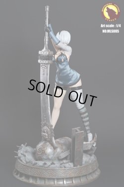 画像4: MOONLIGHT STUDIO 1/4 セクシー女性サイボーグ キャミソールスタイル スタチュー MLS005 *予約