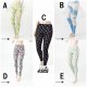 CPOP CREW 1/6 女性用 ヨガ ストレッチプリント パンツ Silk Printed Yoga Pants CPC04 *予約