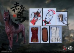 画像13: 303TOYS 1/6  三国志 関羽 赤兎馬 スタチュー MP010 *予約