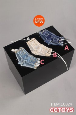 画像1: CCTOYS 1/6 女性用 Sexy Lace Hot Pants 3種 CC024  *予約