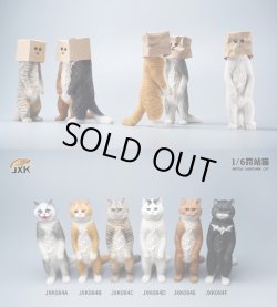 画像1: JxK Studio 1/6 ブリティッシュショートヘア 立ち猫  紙袋 5種 JXK084 *お取り寄せ