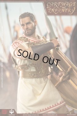 画像9: HHMODEL x HaoYuToys 1/6 エンパイア シリーズ - カルタゴ インファントリー 歩兵 アクションフィギュア HH18045 *予約