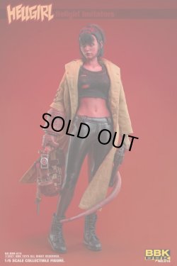画像2: BBK 1/6 ヘルガール Hellgirl Imitators ヘッド2個 アクションフィギュア BBK016 *予約 