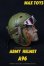 画像2: Max Toys 1/6  Army Helmet アーミーヘルメット フューリー ブラッド・ピット用 WWII 戦車長 3種 A 96 / A97 /  A98  * 予約